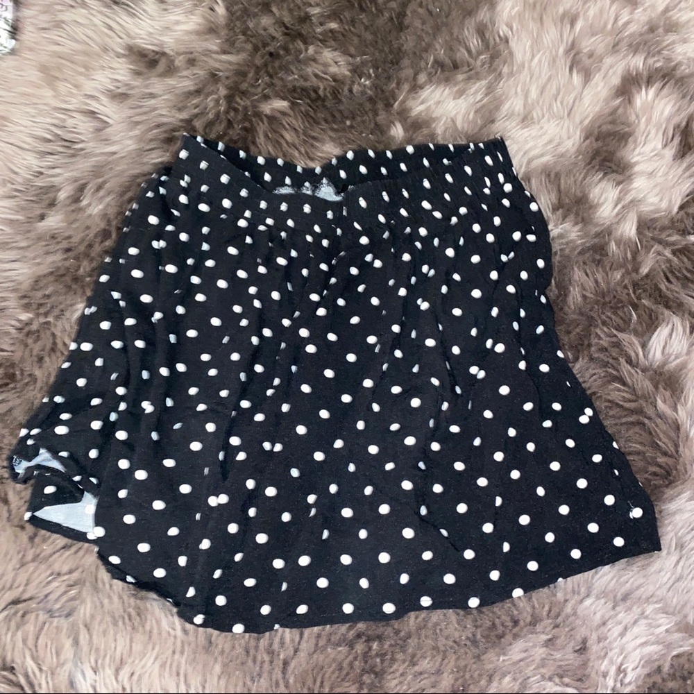 Forever 21 polka dot skirt